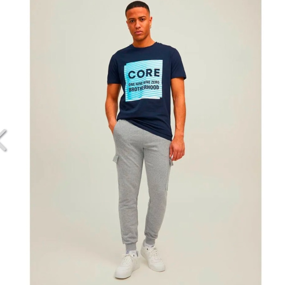 Jack & Jones Cargo St Gordon Shark sweat pants NWOT